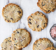 Four-ingredient chocolate chip cookies