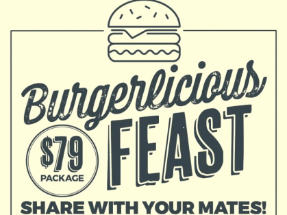 Pittwater RSL $79 Burgerlicious Feast