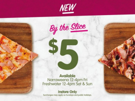 $5 By The Slice Pizza