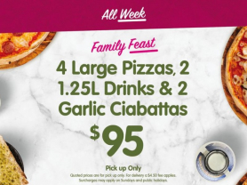 $95 All Week Family Feast