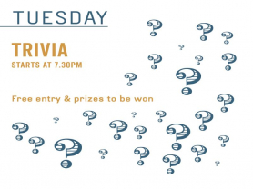 Tuesday Trivia: Free Entry and Prizes!